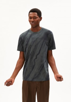 ARMEDANGELS AADONI EARTH T-Shirt Relaxed Fit made of Organic Cotton Space Steel | 3184267-VT
