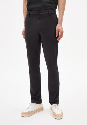 ARMEDANGELS AATHAN Chino Pants made of Organic Cotton Mix Graphite | 2176895-MJ