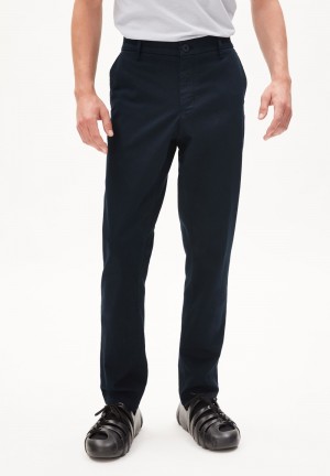 ARMEDANGELS AATHAN Chino Pants made of Organic Cotton Mix Night Sky | 4823675-UM