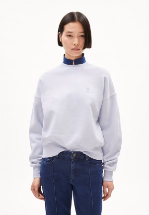ARMEDANGELS ALIZAA Sweatshirt Oversized Fit made of Organic Cotton Morning Sky | 9180534-GL
