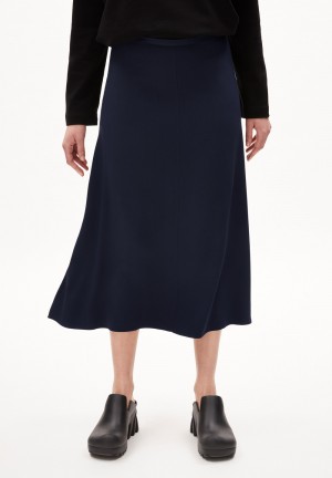 ARMEDANGELS ARAACE Woven Skirt Regular Fit made of TENCEL™ Lyocell Night Sky | 5237194-XQ