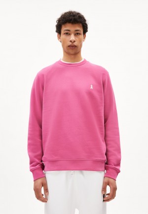 ARMEDANGELS BAARO COMFORT Sweatshirt Regular Fit made of Organic Cotton Mix Crushed Berry | 0968473-AT