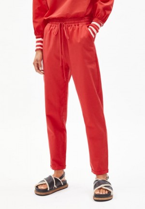 ARMEDANGELS DANIAA Pants made of Organic Cotton Mix Noir | 7153682-GW
