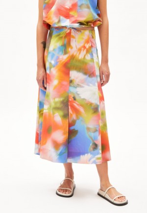 ARMEDANGELS DELIAA NOSTALGIAA Woven Skirt Regular Fit made of Organic Cotton Rouge | 4325780-UO