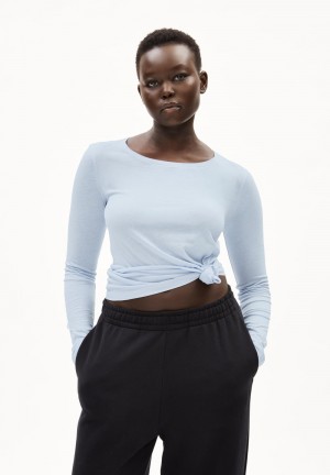 ARMEDANGELS ENRICCAA SOFT Longsleeve Slim Fit made of Organic Cotton Morning Sky | 4065379-UV