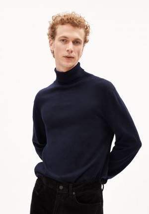 ARMEDANGELS GAARDO Sweater Regular Fit made of Organic Cotton Night Sky | 0241753-FH