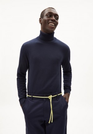 ARMEDANGELS GLAANUS Sweater Regular Fit made of Organic Cotton Night Sky | 3695807-QK