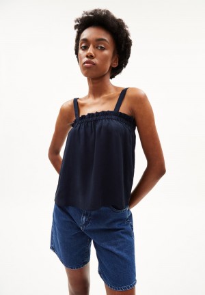 ARMEDANGELS HARALDAA Top Relaxed Fit made of TENCEL™ Lyocell Night Sky | 6381409-UM