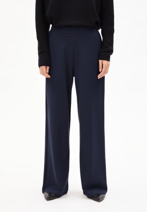 ARMEDANGELS HIMAARI Jersey Pants made of LENZING™ ECOVERO™ Mix Night Sky | 3486592-IS