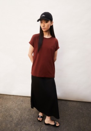 ARMEDANGELS IDAARA T-Shirt Loose Fit made of Organic Cotton Noir | 0649257-NK
