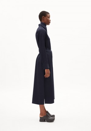 ARMEDANGELS INGRAA Woven Dress Relaxed Fit made of TENCEL™ Lyocell Mix Night Sky | 2638104-XW