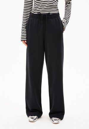 ARMEDANGELS IVAARA Sweat Pants made of Organic Cotton Noir | 4608259-ME