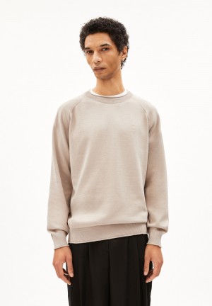 ARMEDANGELS JAAIRO Sweater Regular Fit made of Organic Cotton Sable | 6458317-XJ