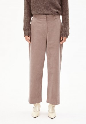 ARMEDANGELS JAALMA CORDUROY Woven Pants made of Organic Cotton Mix Cinnamon Dust | 2384015-PT