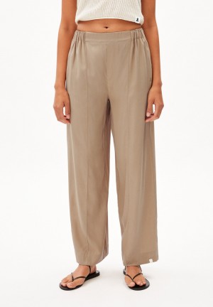 ARMEDANGELS JONVAALIE Woven Pants made of TENCEL™ Lyocell Mix Cinnamon Dust | 0918746-JZ