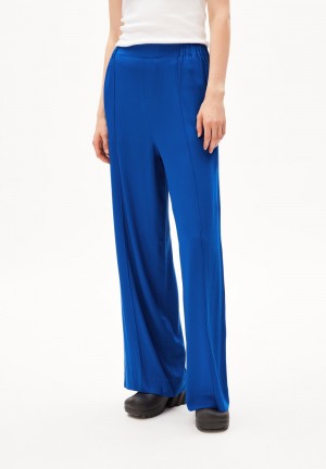 ARMEDANGELS JONVAALIE Woven Pants made of LENZING™ ECOVERO™ Viscose Bleu | 7013456-VU