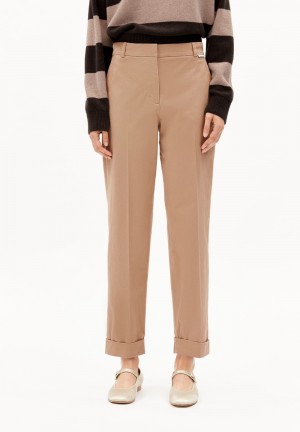 ARMEDANGELS KAADWI Chino Pants made of Organic Cotton Mix Cinnamon Dust | 0765914-BO