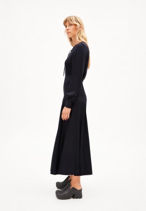 ARMEDANGELS KAANJA Woven Dress Regular Fit aus LENZING™ ECOVERO™ Viskose Cool Ash | 6570138-UJ