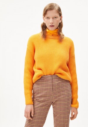 ARMEDANGELS NAARUKO Sweater Oversized Fit made of Organic Cotton Mix Sunset | 7061534-AJ