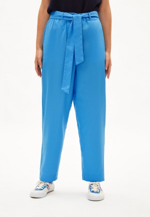 ARMEDANGELS SAAMERA Woven Pants Relaxed Fit made of TENCEL™ Lyocell Blueniverse | 8379026-EL