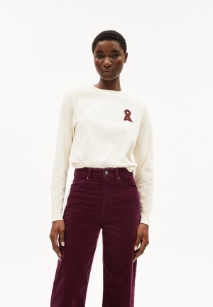 ARMEDANGELS TAAMINARA Å EMBRO Heavyweight Longsleeve Regular Fit made of Organic Cotton Mix Undyed | 1782560-JA