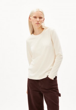 ARMEDANGELS TAAMINIAA Heavyweight Longsleeve Regular Fit made of Organic Cotton Mix Undyed | 8093527-OM