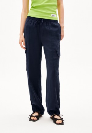 ARMEDANGELS TARAANEHAA Woven Pants made of TENCEL™ Modal Mix Night Sky | 9342108-CF