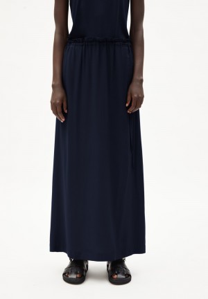 ARMEDANGELS TINAKAA Skirt made of LENZING™ ECOVERO™ Night Sky | 6480391-NG
