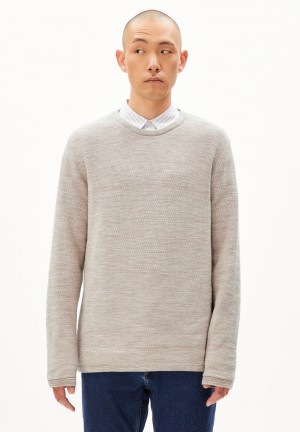 ARMEDANGELS TOLAA Sweater Regular Fit made of Organic Cotton Sable | 1325679-LZ