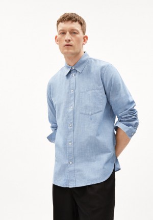 ARMEDANGELS VAASO Shirt Relaxed Fit made of Organic Cotton Butterfly | 6397408-IS