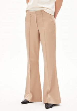 ARMEDANGELS XENNAA Woven Pants made of TENCEL™ Lyocell Mix Cinnamon Dust | 1758029-CL