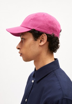 ARMEDANGELS YENAAS BOLD Cap made of Organic Cotton Crushed Berry | 0763419-XA