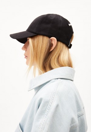 ARMEDANGELS YENAAS LOVAA Cap made of Organic Cotton Noir | 0259813-ZN